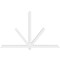 Ekena Millwork Kennewick Architectural Grade PVC Gable Bracket, 96"W x 60"H x 4"D x 4"F, 15/12 Pitch GBP096X60X0404KEN00 - alternate 5